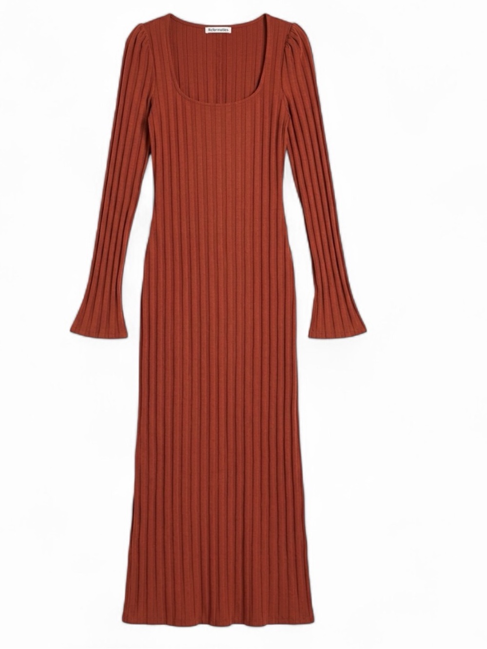 Reformation XS ‘Clint Knit Dress’ Oxide